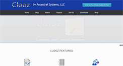 Desktop Screenshot of clooz.com