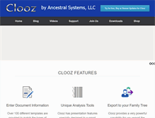 Tablet Screenshot of clooz.com